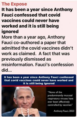 control vaccine