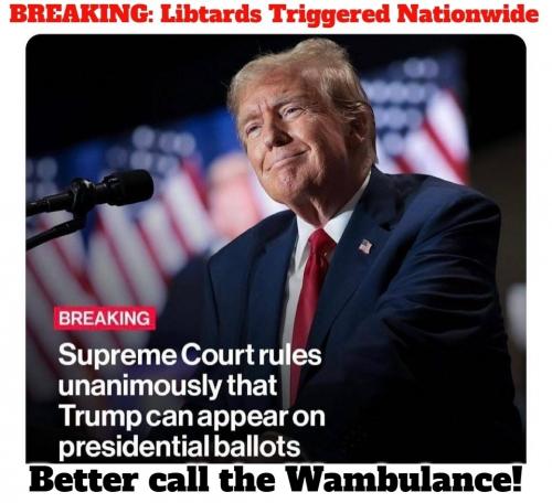 Breaking Libtards triggered nationwide