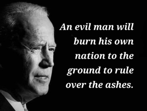 M evil man