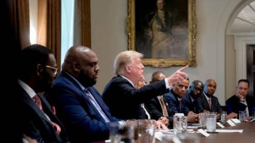 trump black religious leaders