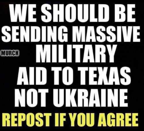 USA Aid to Texas