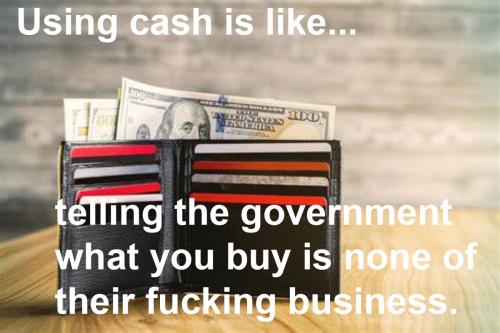 B wallet cash
