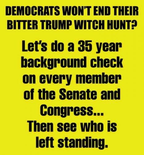 X witch hunt