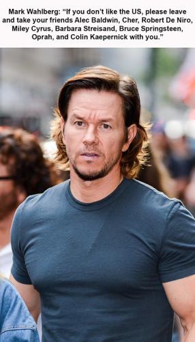 X Mark Walhberg
