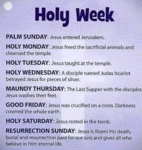 Holy Week