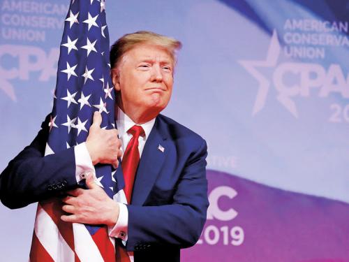 LoveOfFlagAndCountryPresidentTrump