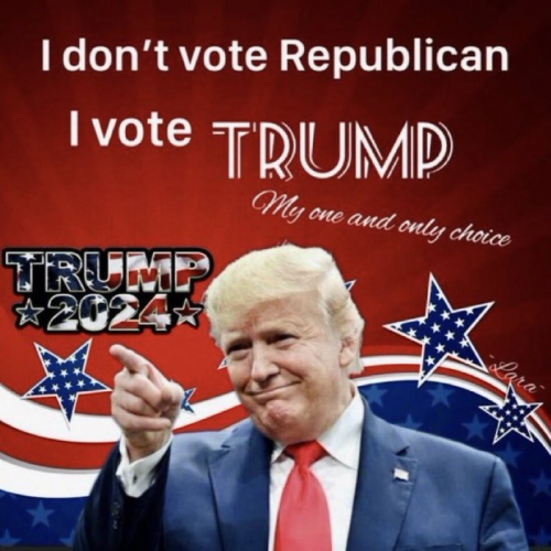 USA I vote Trump