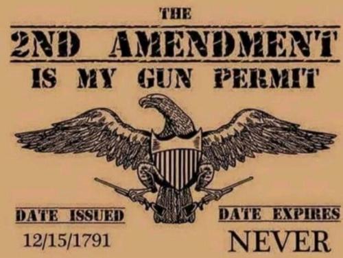 MY GUN PERMIT  GETTR