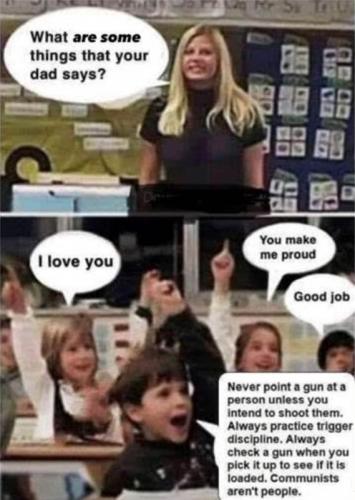 B never point
