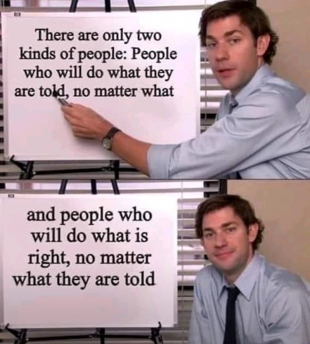 B two kinds of people