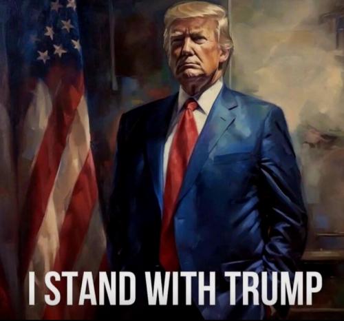 X I stand with