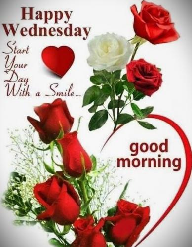 031324 - Start day w-smile, red roses