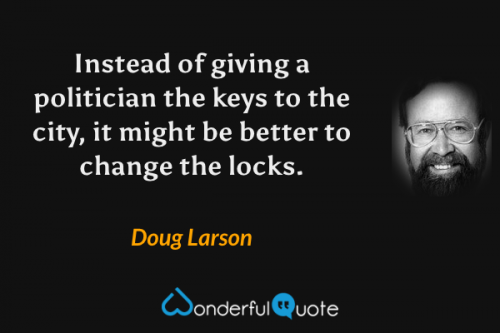 Doug Larson, 1924 English Runner Olympic Gold Winner - Change the Locks for Key of the City