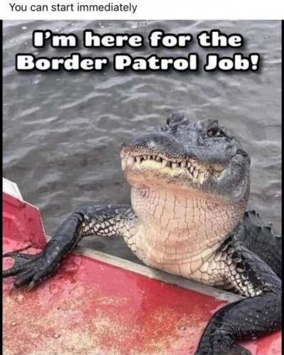 B Border Patrol job