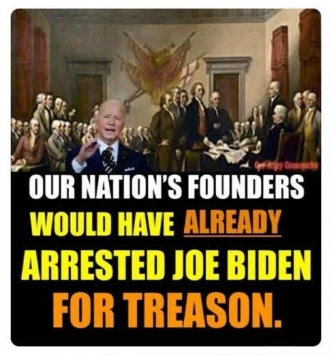 arrested for treason