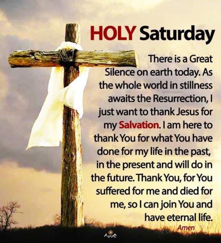 Holy Saturday Easter