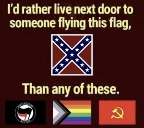 USA flags
