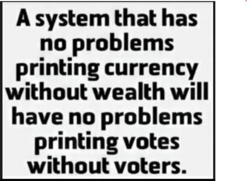 M printing money