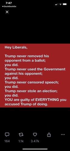 HEY LIBERALS   TS
