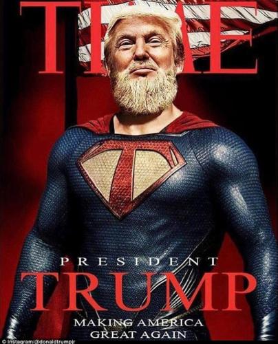 B Superman Trump