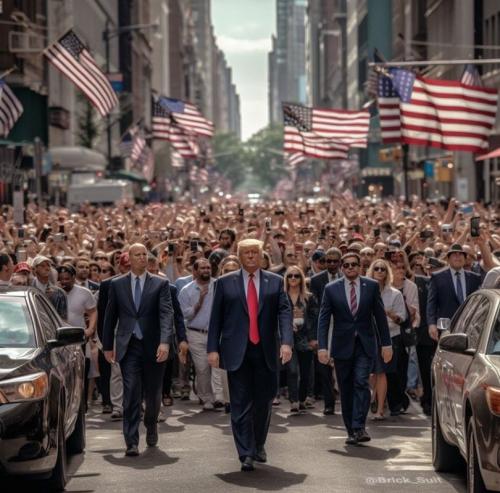 X support Trump