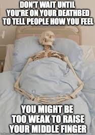 deathbed