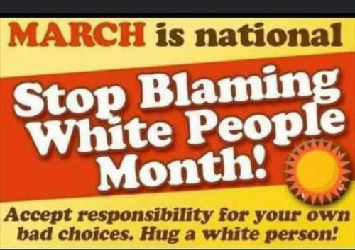 White privilege 8 - MARCH