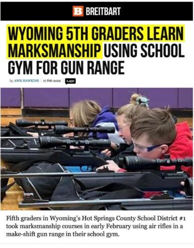 X Wyoming 5tth graders