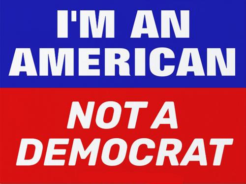 B American not Democrat