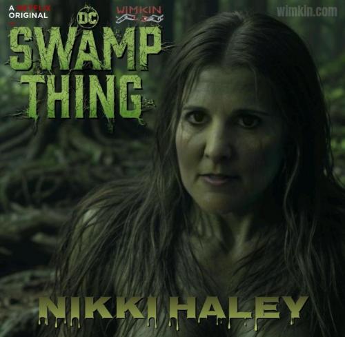 nikki haley swamp thing