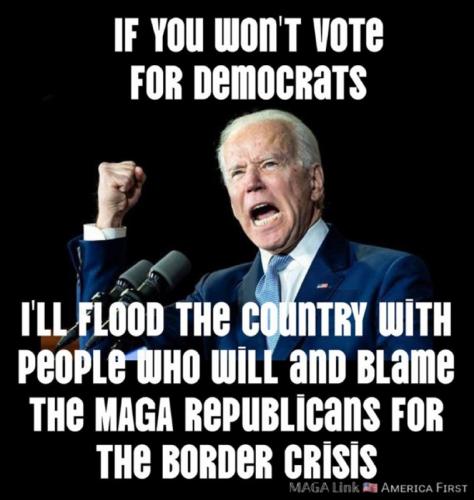 X blame MAGA