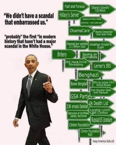 obama scandal masterlist