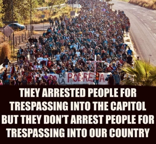 M arrested people trespassing