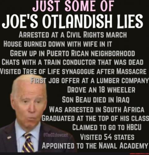 M outlandish lies