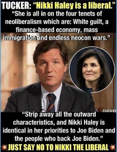 X Tucker - Haley Liberal