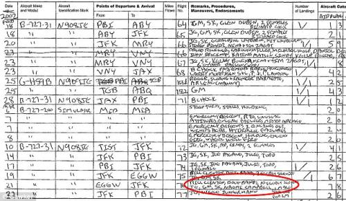 billys bimbo flight log 4