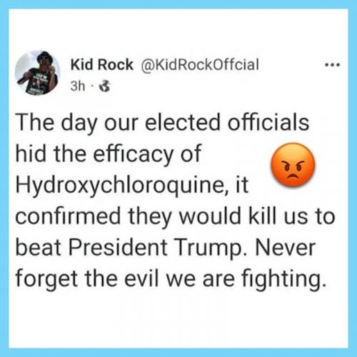M Kid Rock fighting evil