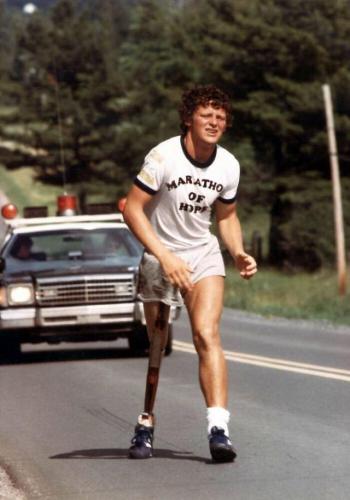 Terry Fox, Canada, Cancer Research -- 21-year-old Canadian Run