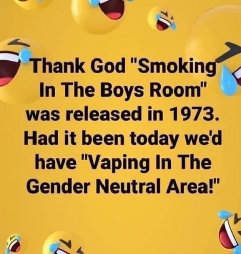 Smoking in the boys room