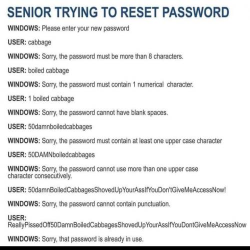 password