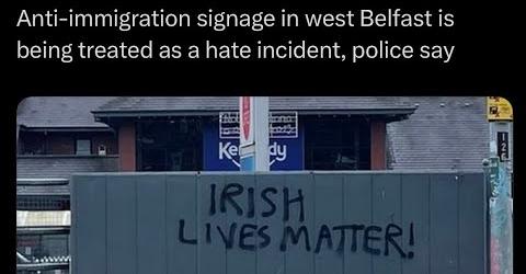 All Lives Matter - Irish says