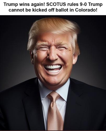 USA Trump wins again