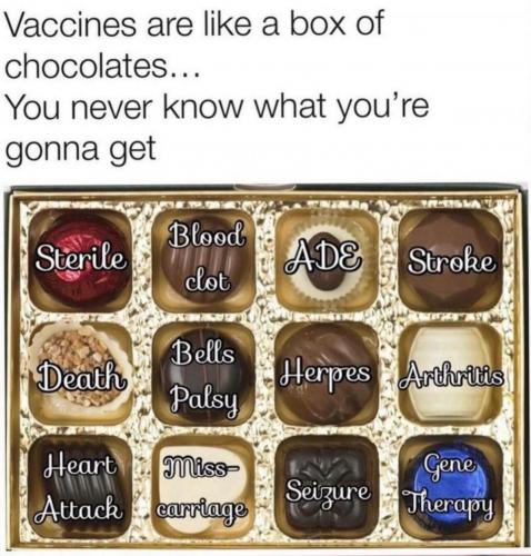 VACCINES ARE LIKE   GETTR