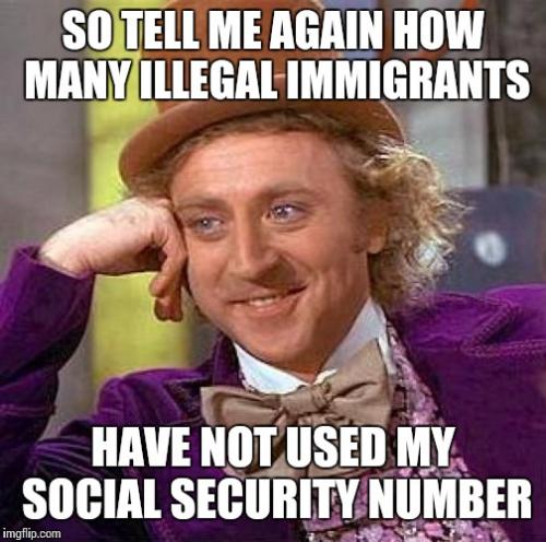 SOCIAL SECURITY STOLEN 777