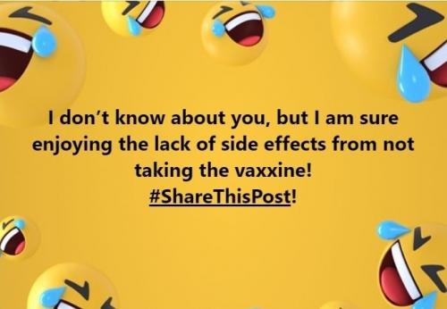 I don't know about you vaxxine