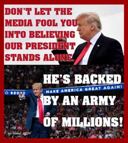 X backed by millions