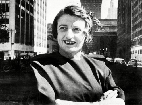 Ayn Rand -- Her Prophecy Prediction -- Means of Production (photo only)