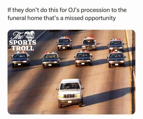 oj's procession