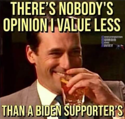 M nobody's opinion