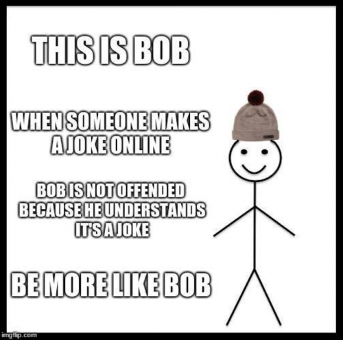 M be like Bob